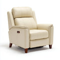 Relaxsessel mit manueller Liegefunktion Creme 90 x 95 x 105 cm PU-Kunstleder rechteckig